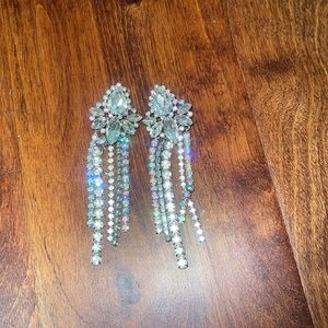 Diamond earrings I wore for a prom